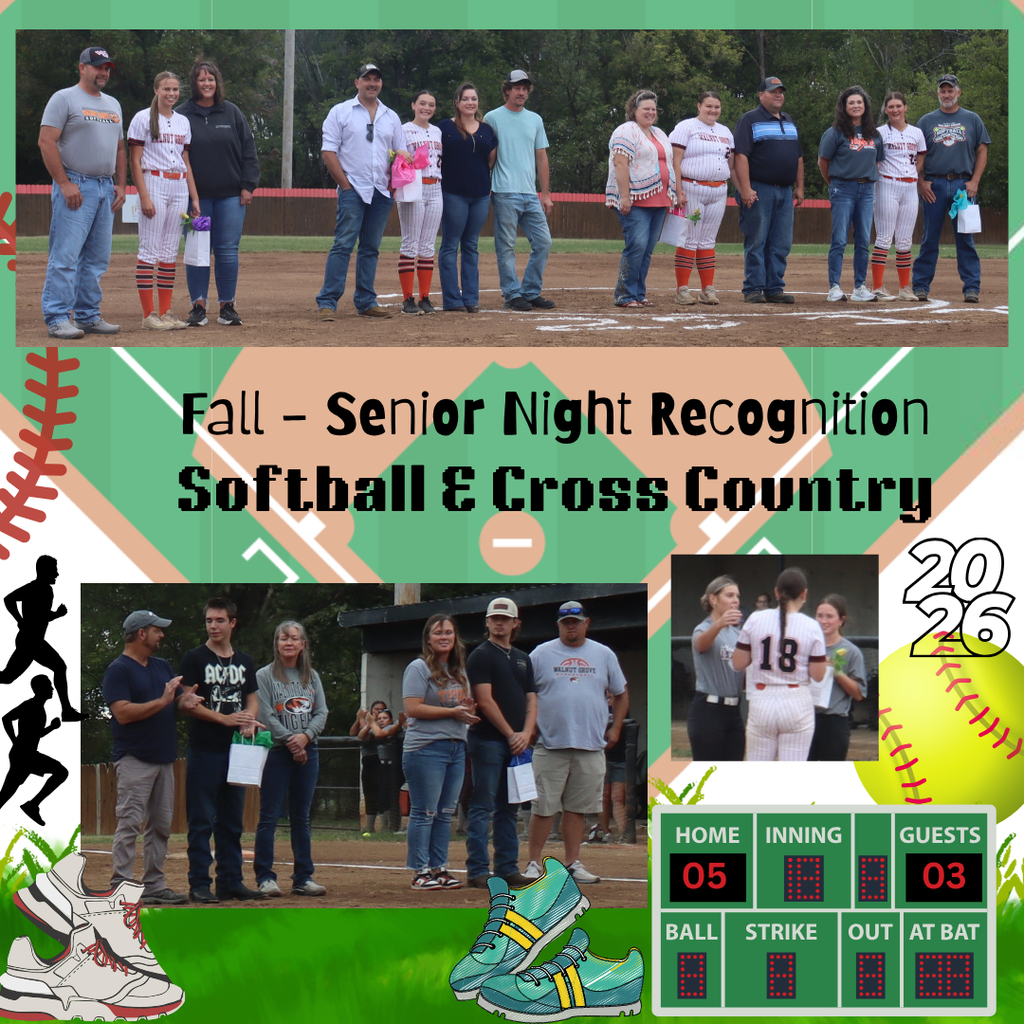 Fall Senior Night Recognition