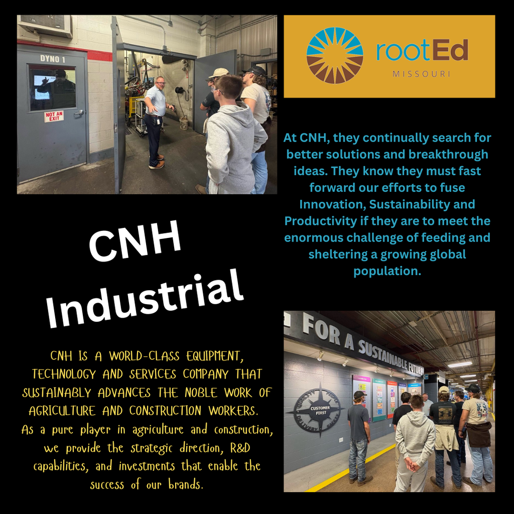 root ed flyer visit to CNH Industrial