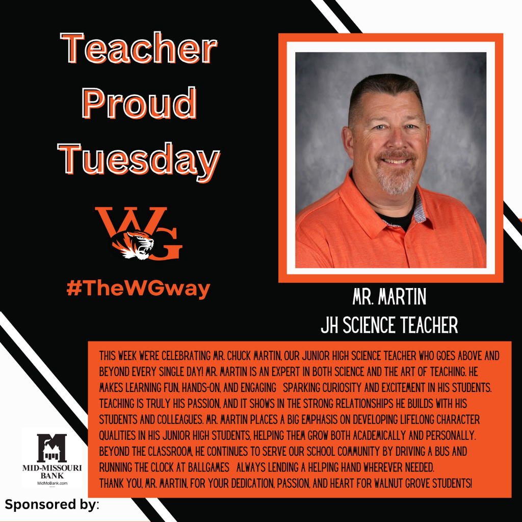 Teacher Proud Tuesday