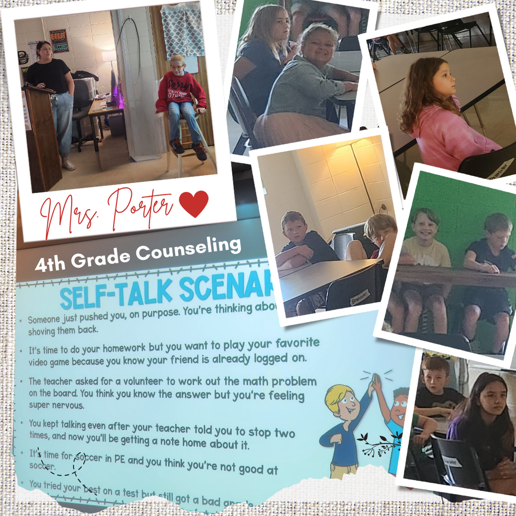 Counselor Self Talk Senarios Pictures