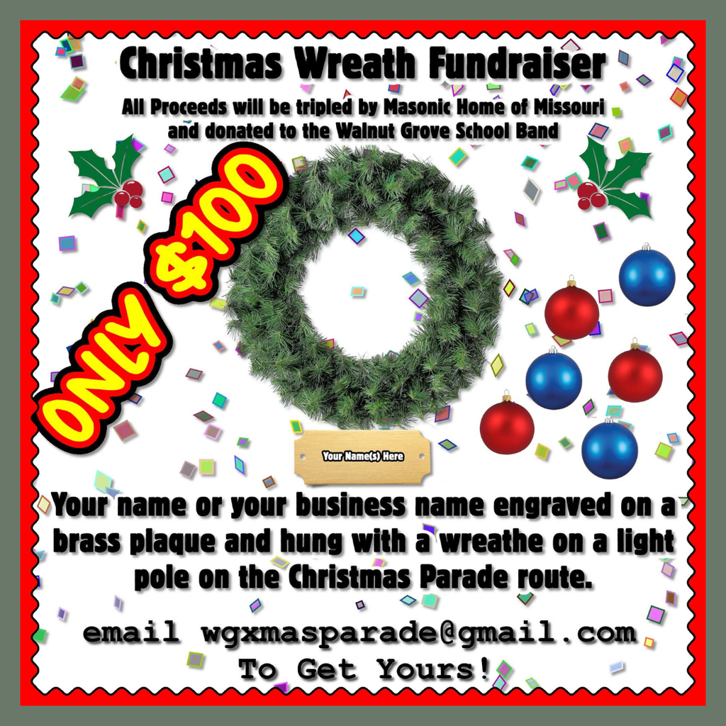 wreath fundraiser