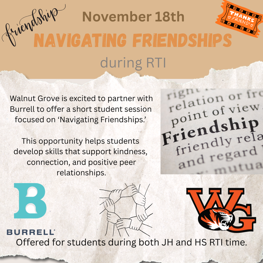 Friendship - November 18th