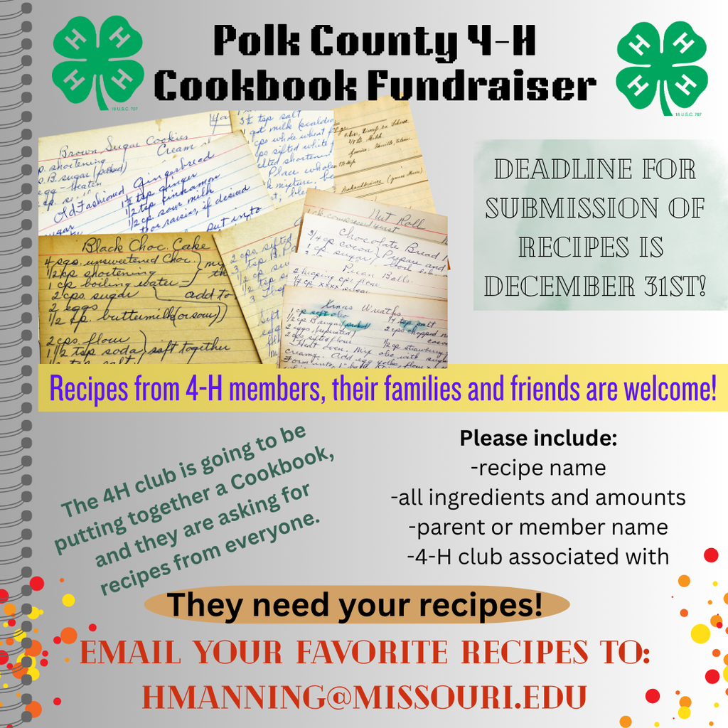 4H Club Cookbook