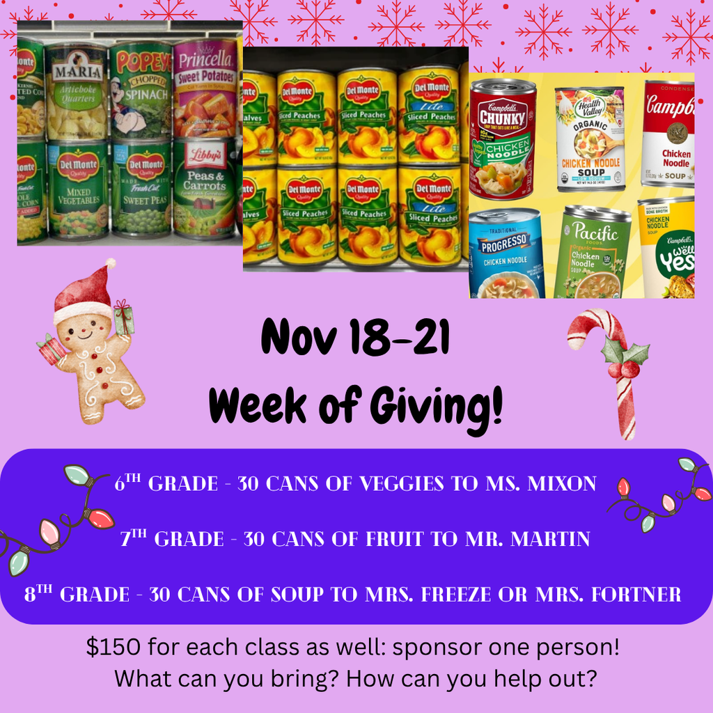 Week of Giving