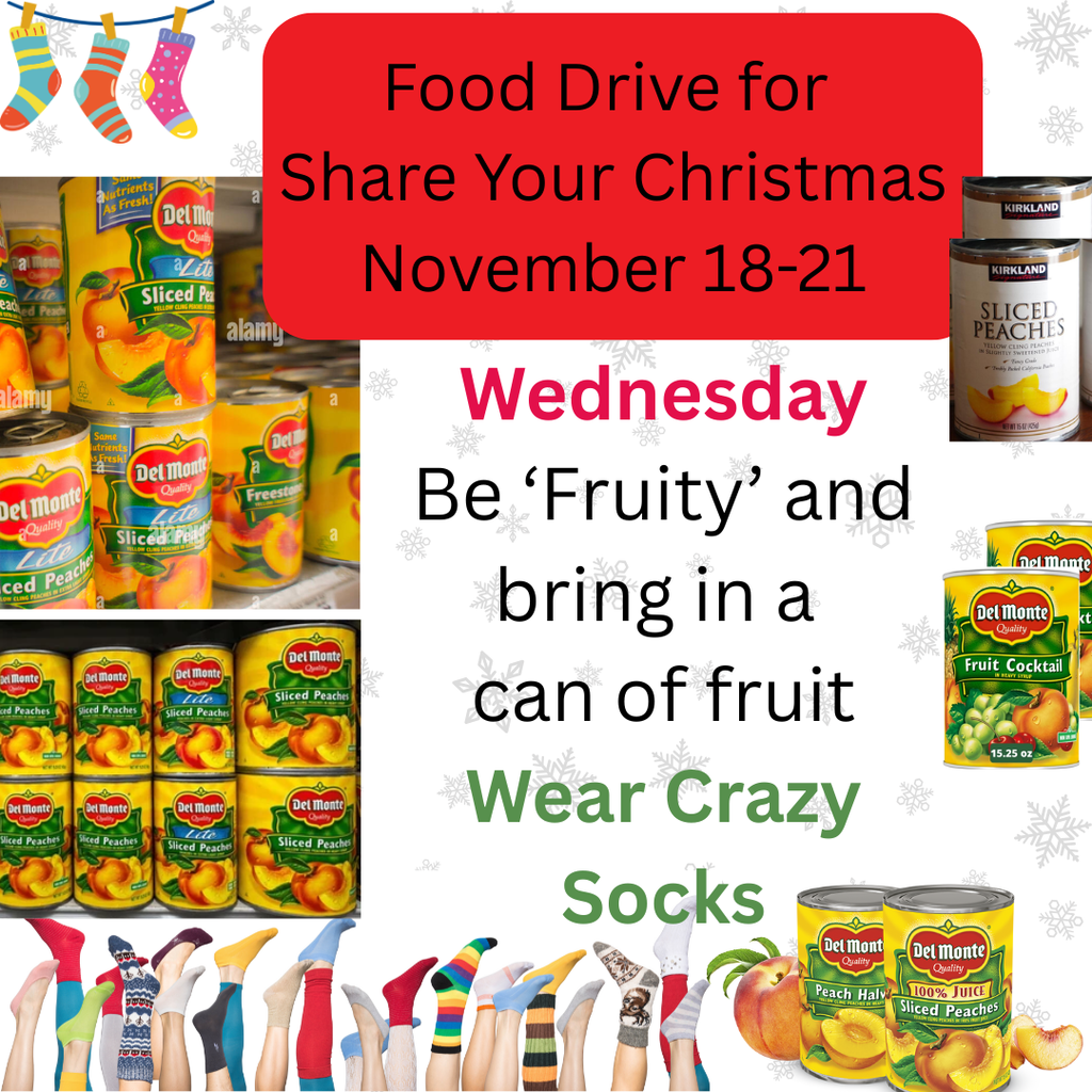 Elementary Students - Wear Crazy Socks