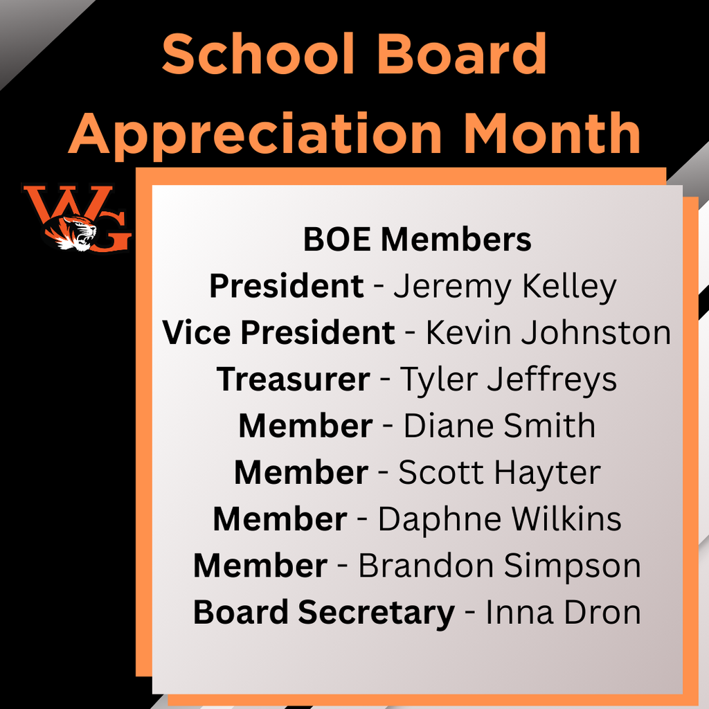 Thank you School Board