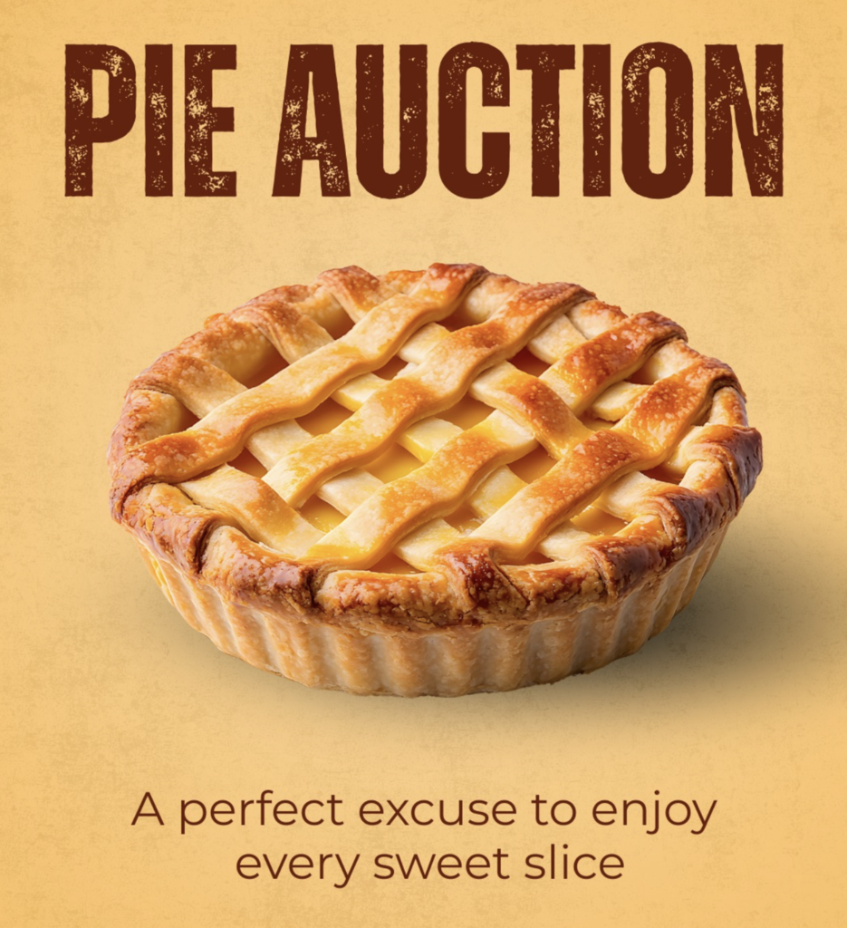 Pie Auction Info