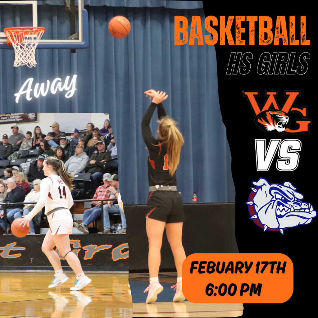 HS Girls play Blue Eye - away - 6 p.m. - Game flyer