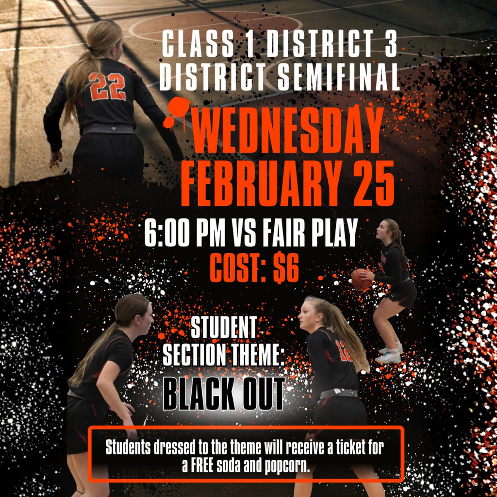 Black Out Theme for Student Section