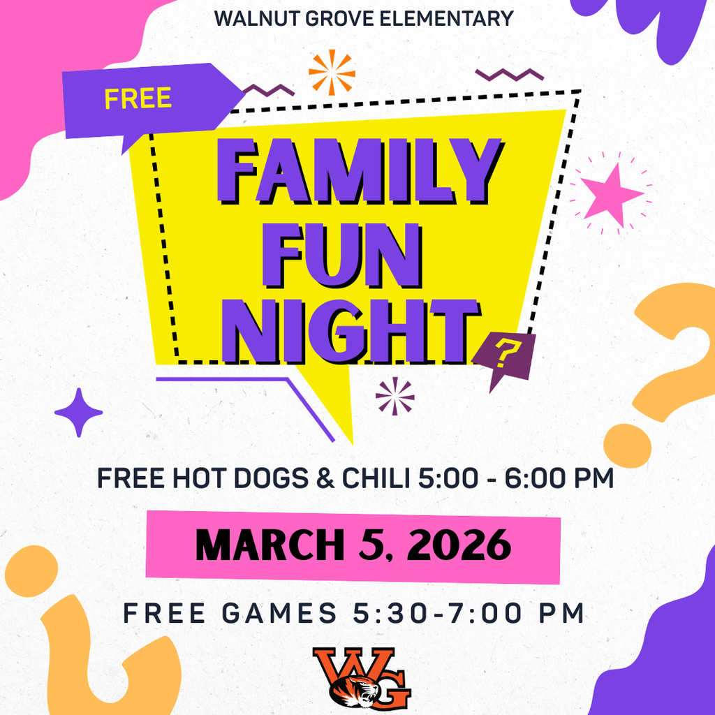Family Fun Night Flyer #2