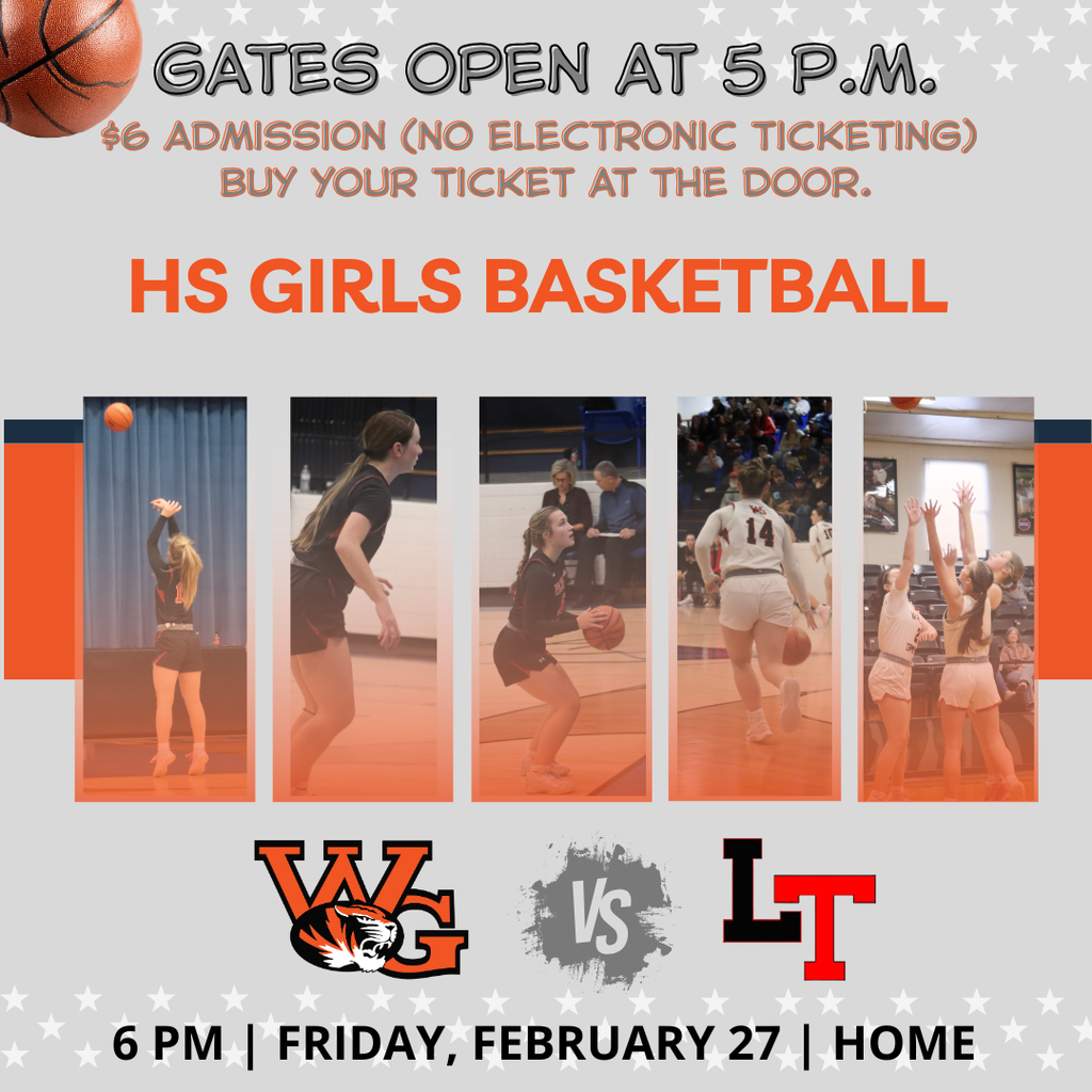 6 p.m. Girls BB
