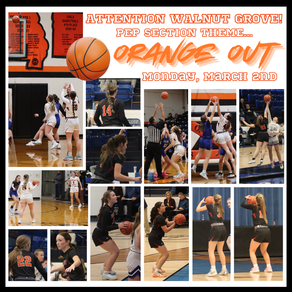 Orange Out Flyer - Today - Monday, March 2nd