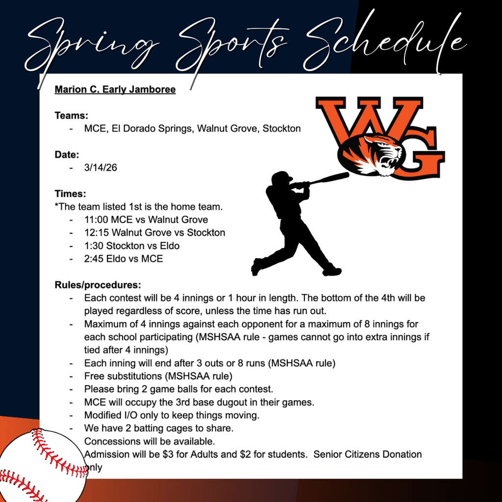 Baseball Spring MCE Jamboree