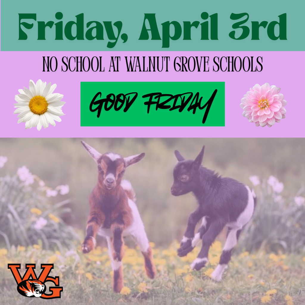 No School Reminder April 3rd