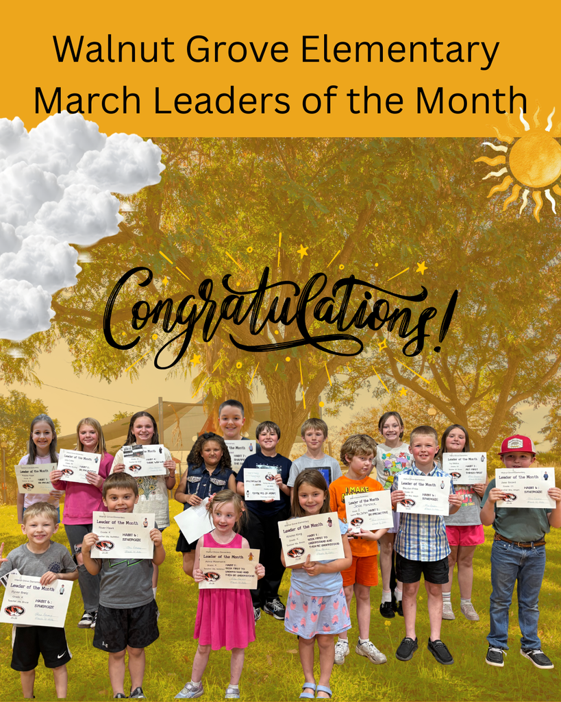 Leaders of the Month