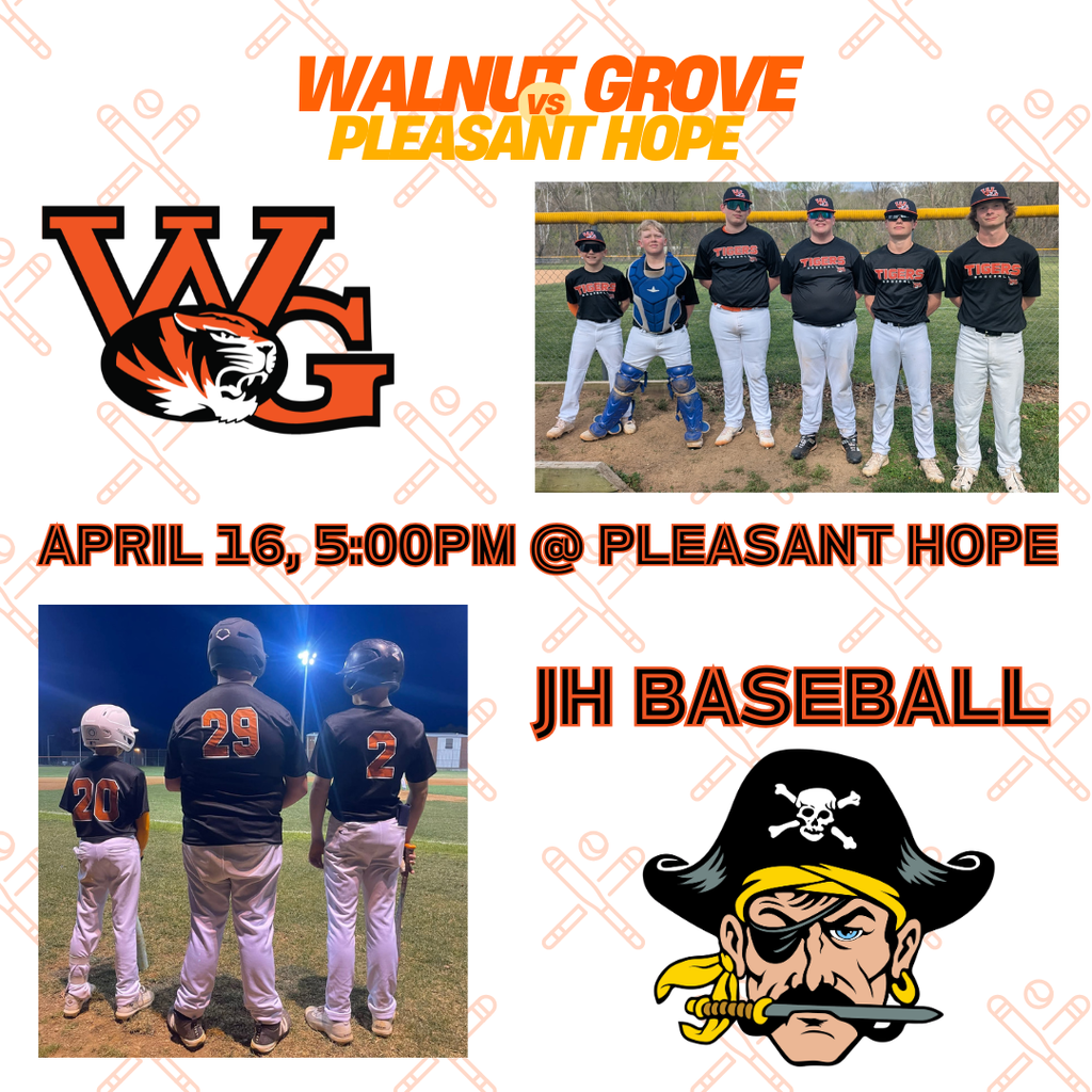 JH Baseball flyer WG vs PH