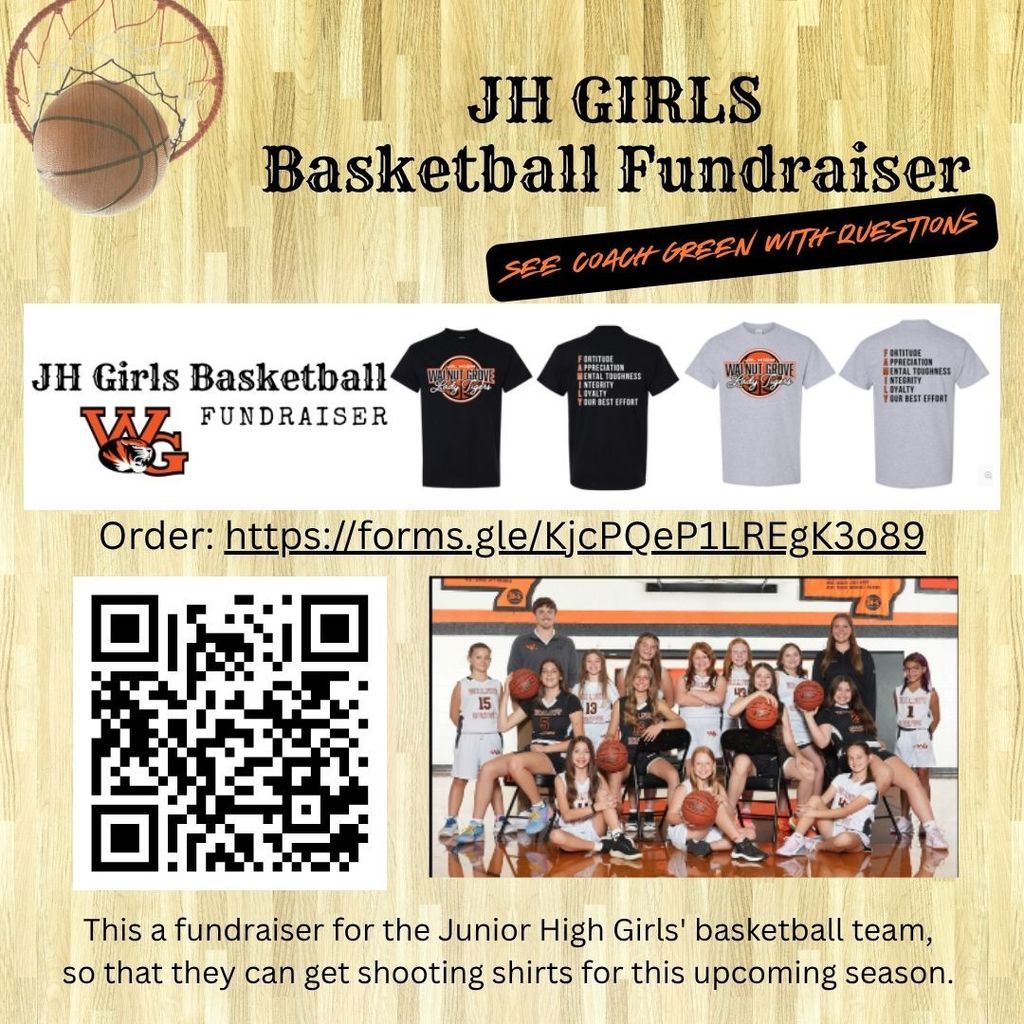JH Girls Basketball Fundraisere
