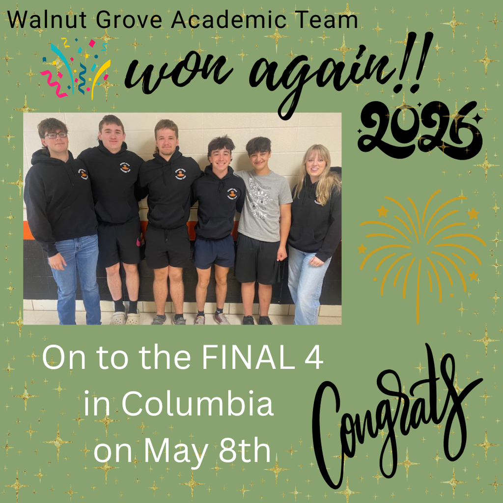 Academic Team winners