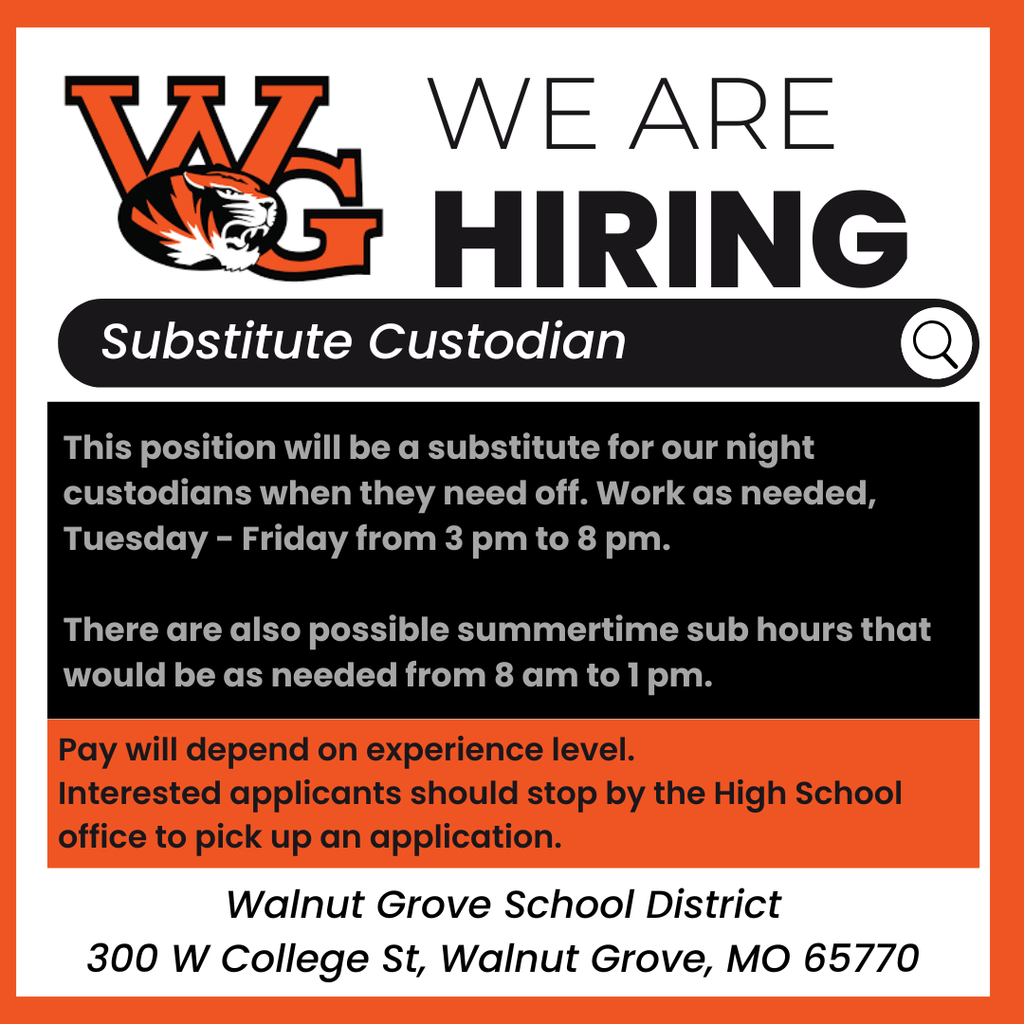 We are hiring Sub Custodian