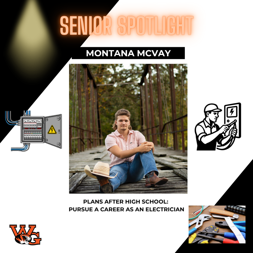 Montana McVay - Plans after high school: Pursue a career as an electrician