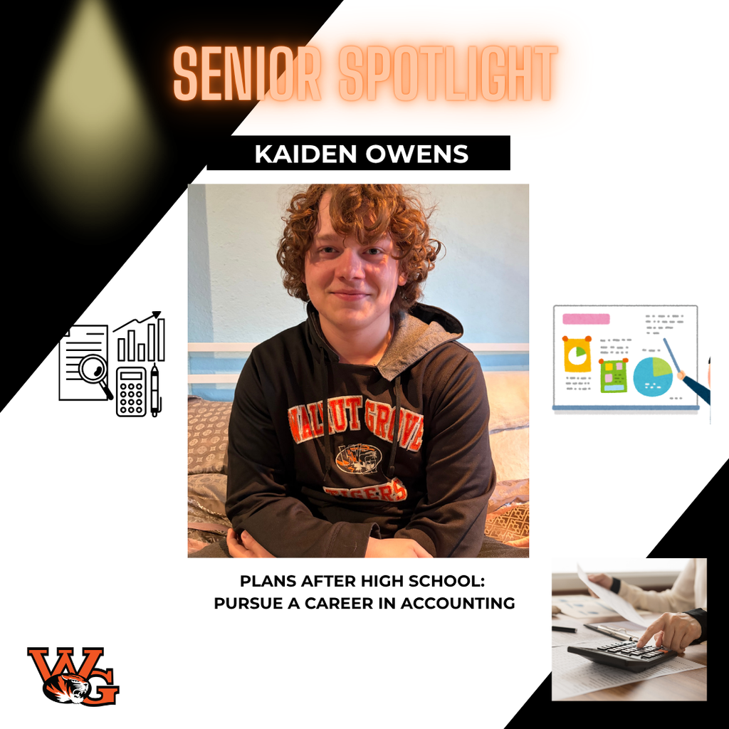 Kaiden Owens | Kaiden plans to pursue a career in Accounting.