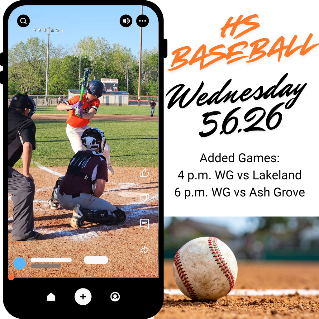 Baseball come on down - Wednesday
