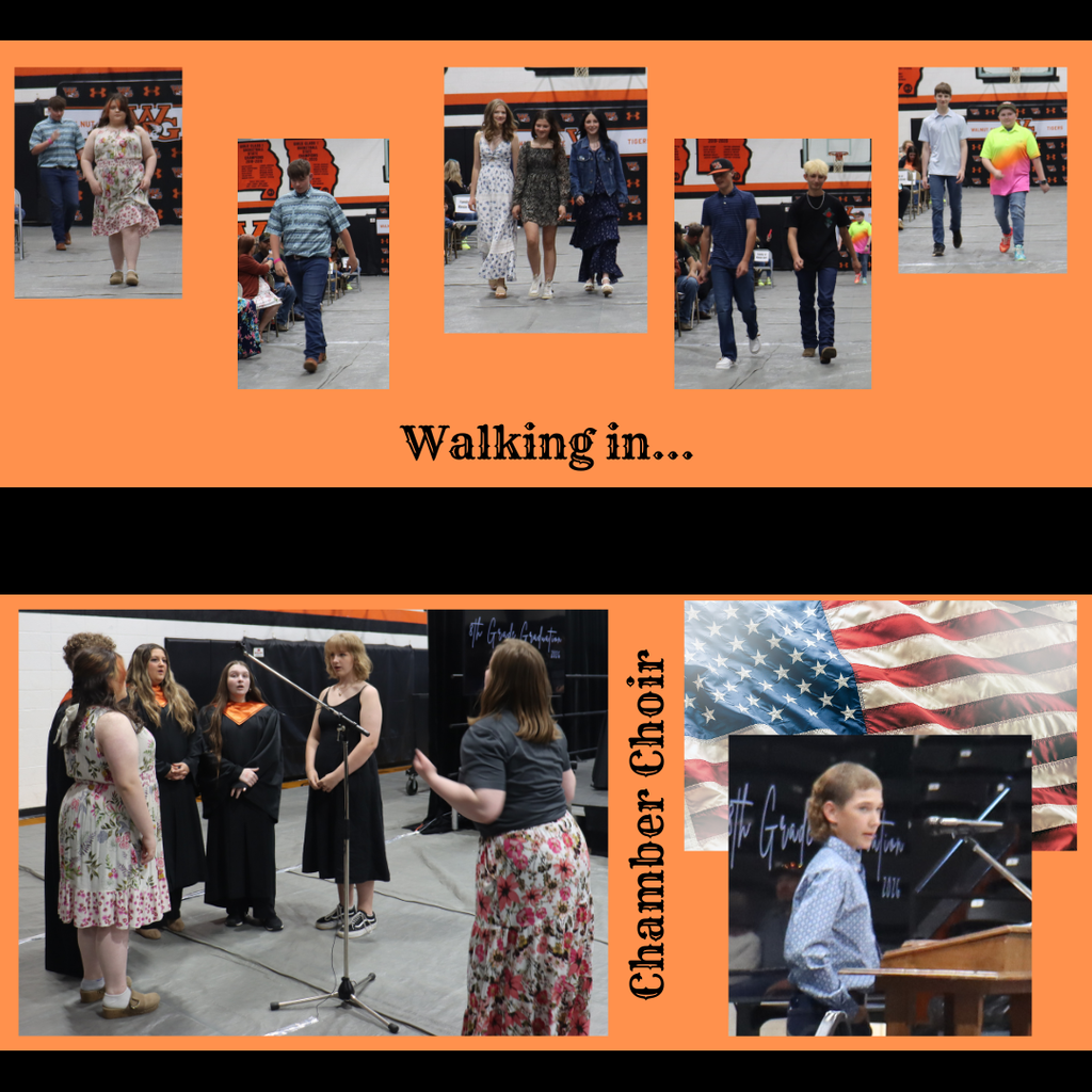 Walking in and Chamber Choir