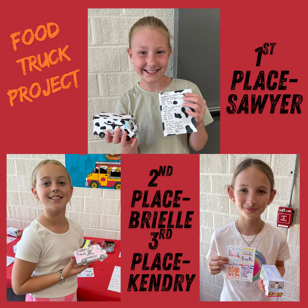 1st 2nd and 3rd place winners food truck
