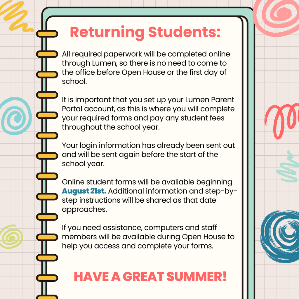 Returning Students