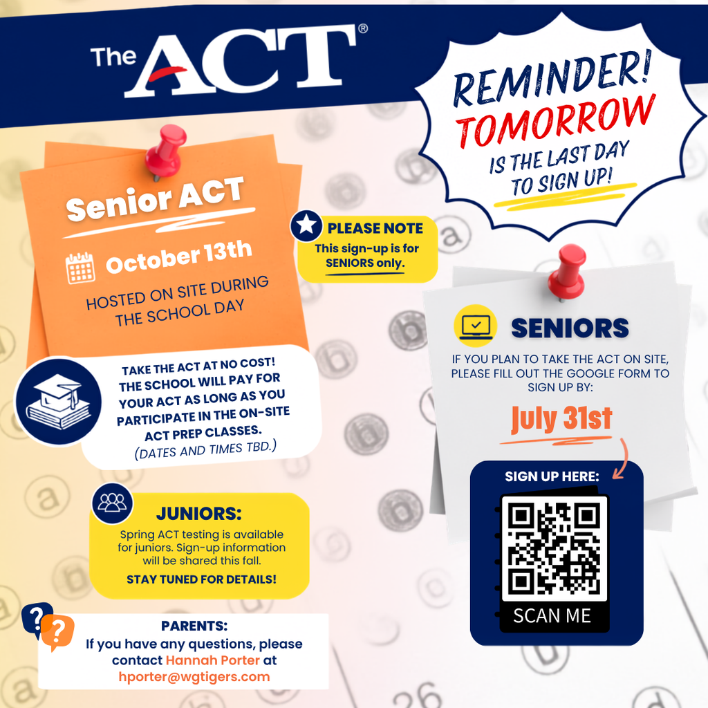 ACT Deadline