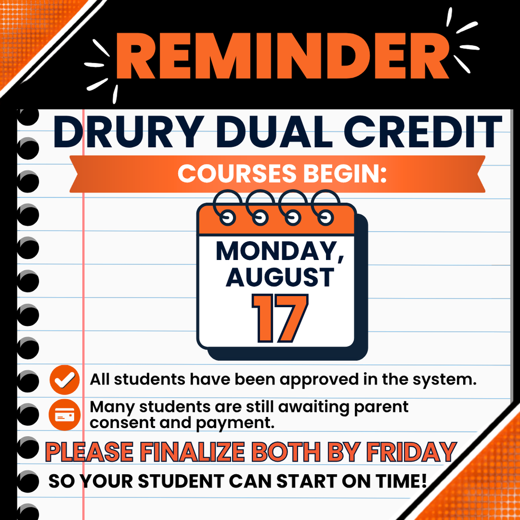 Drury Reminder