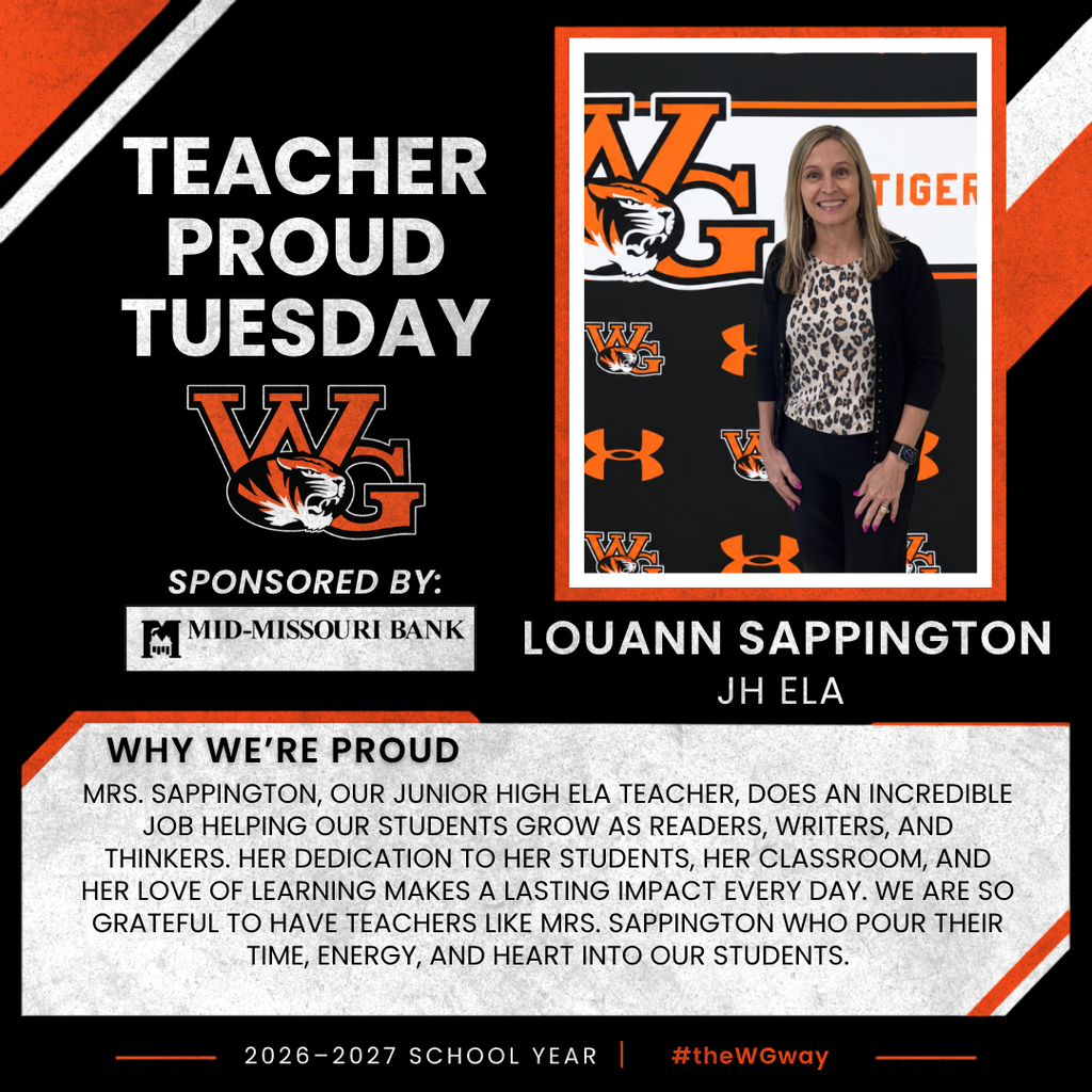 Teacher Proud Tuesday