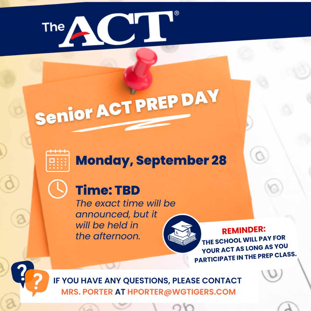 Senior ACT Prep Day