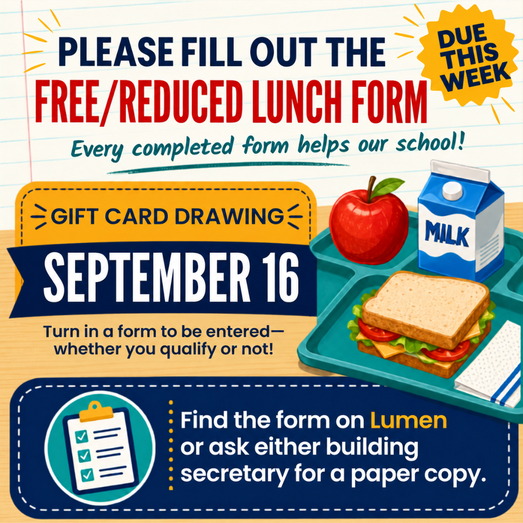 Lunch Form Due