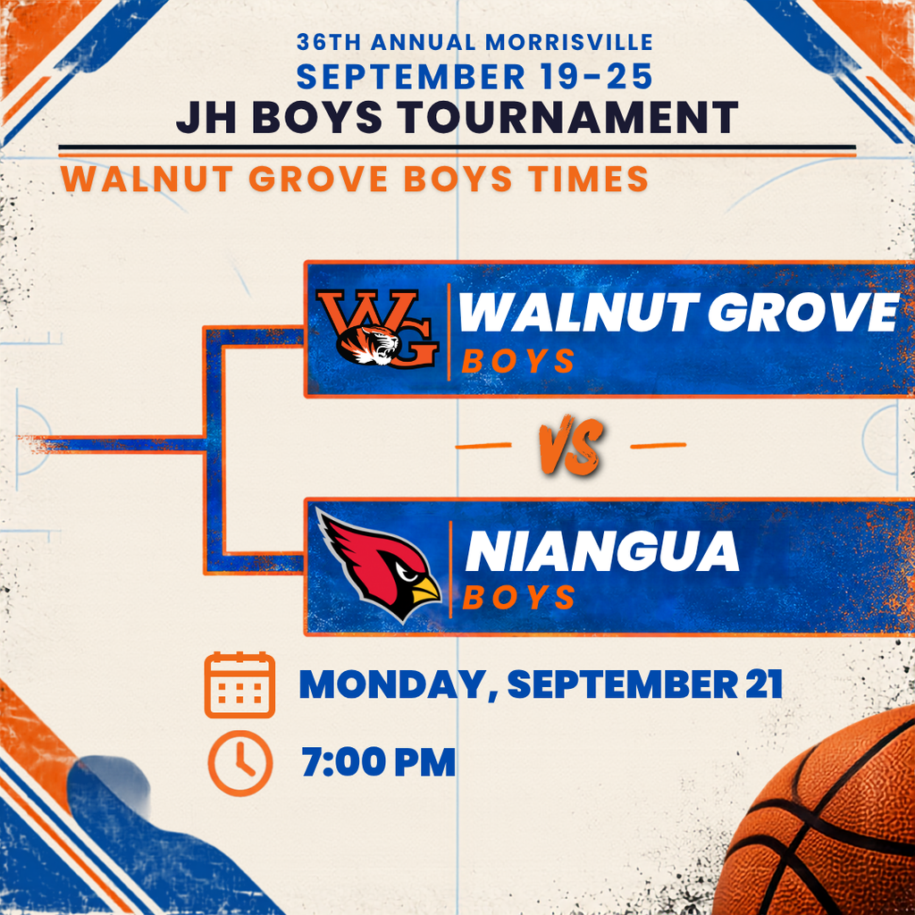JH Boys Basketball - MCE Tournament Bracket
