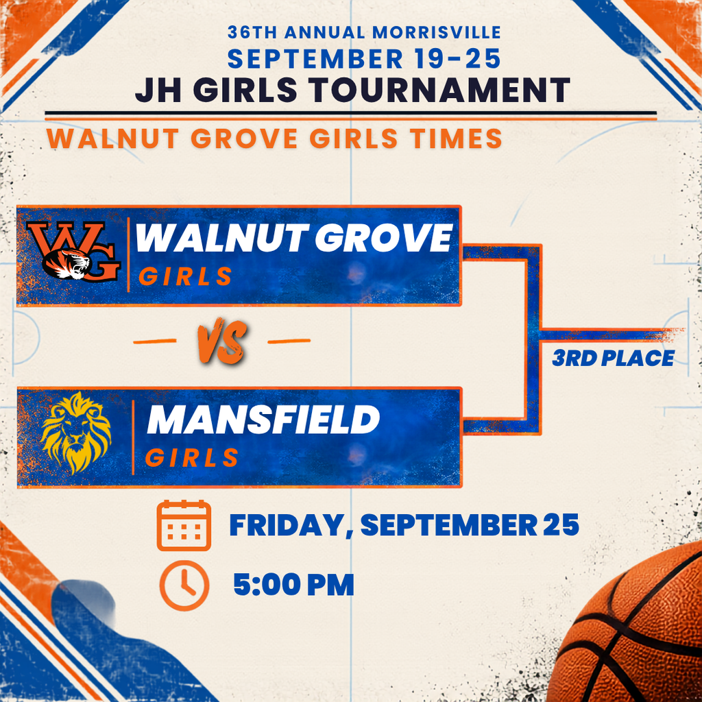 JH Girls Basketball - MCE Tournament Bracket