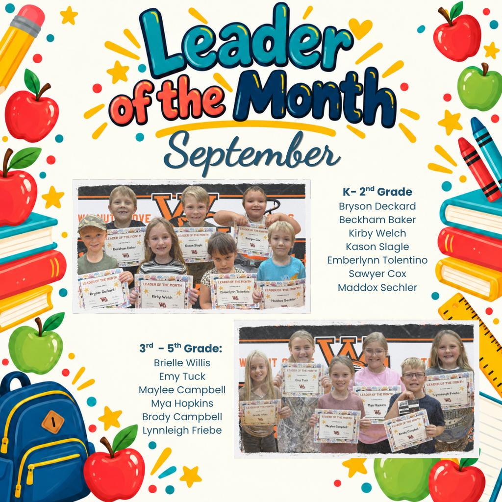 Elementary Leader of the Month