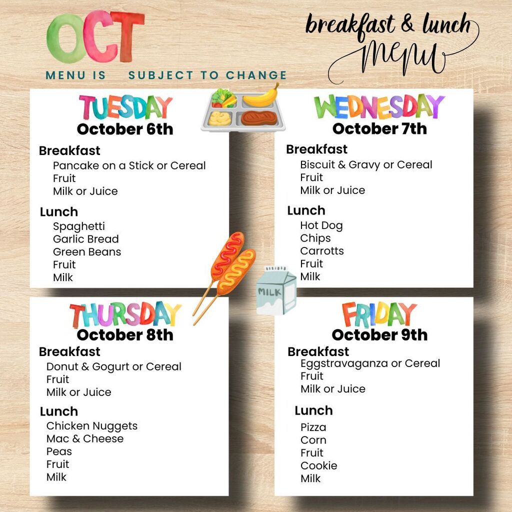 Lunch Menu