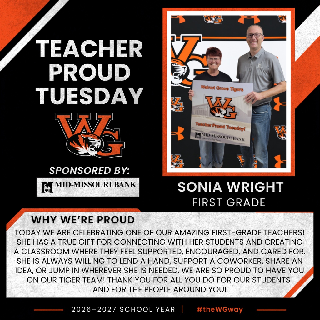 Teacher Proud Tuesday