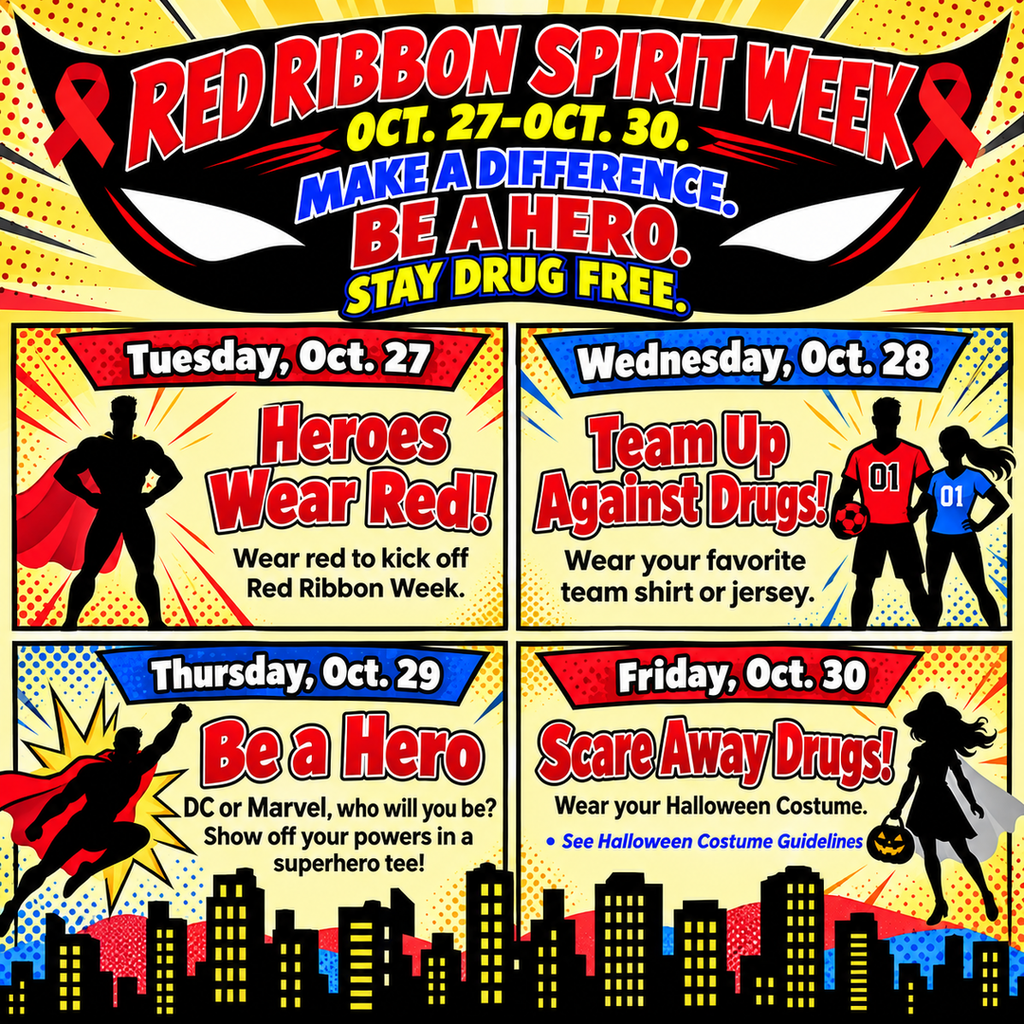 Red Ribbon Spirit Week