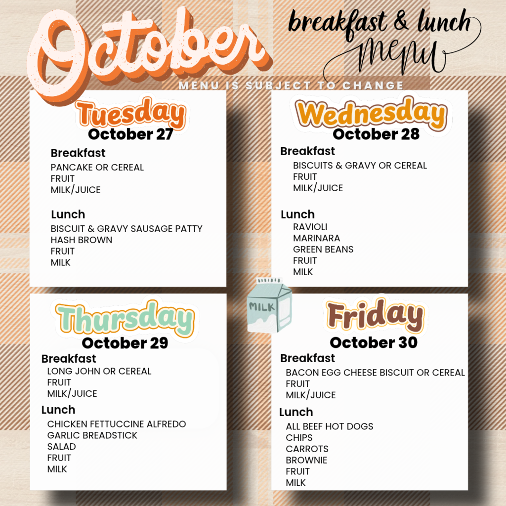 Lunch Menu