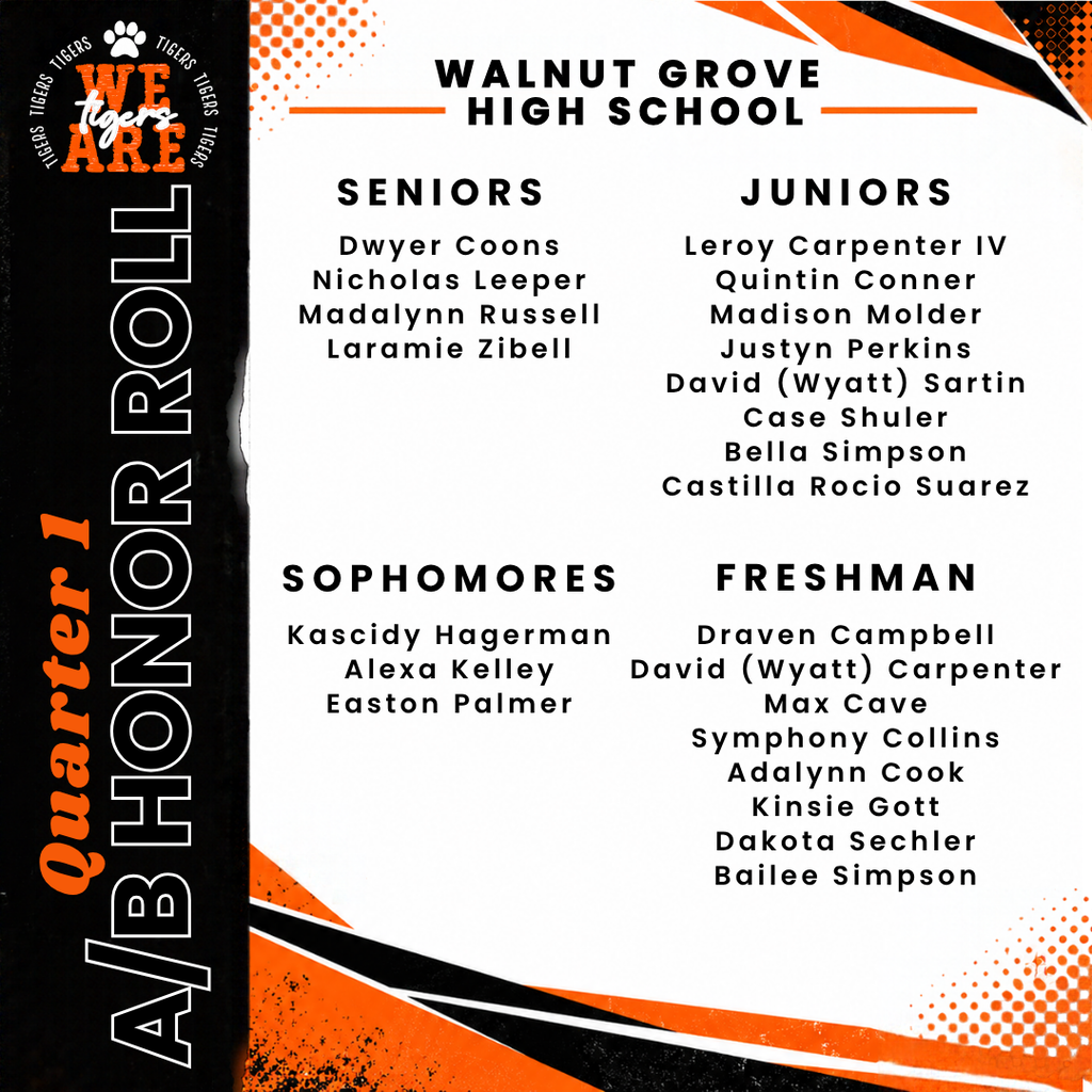 A/B Honor Roll
