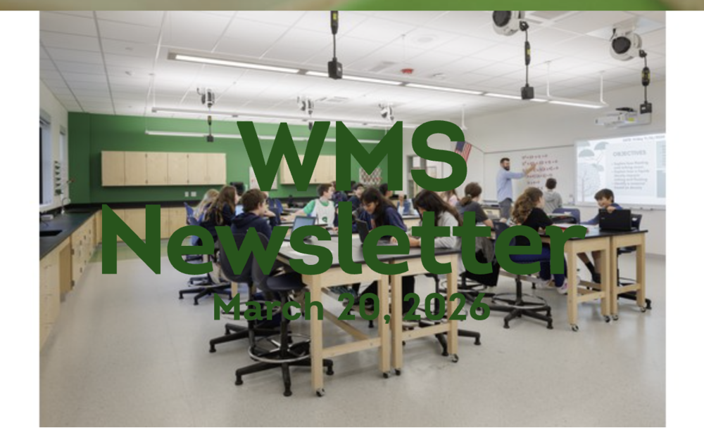 WMS Update #28 3/20/26