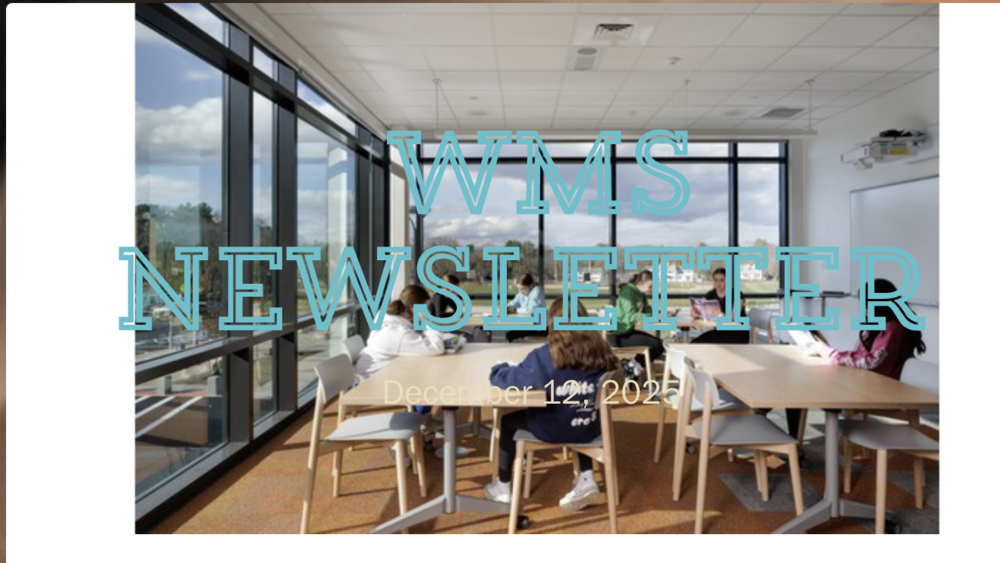 WMS Update #16 12/12/25