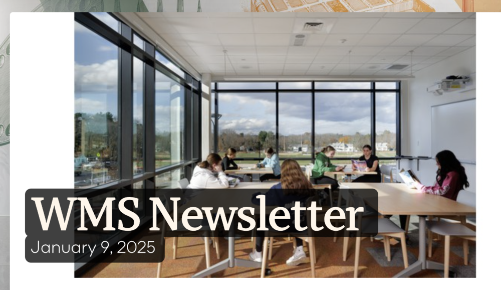 WMS Update #19  1/9/26