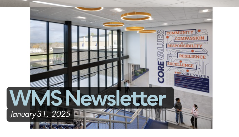 WMS Update # 22 1/31/25