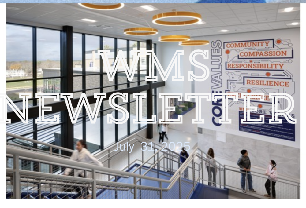 WMS Summer Update #1