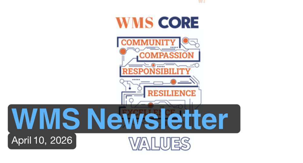 WMS Update #31  4/10/26