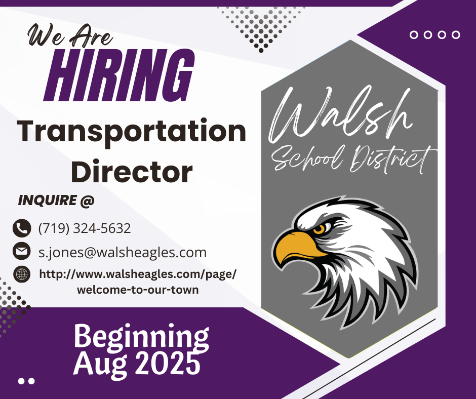 Job Listing Transporation Director