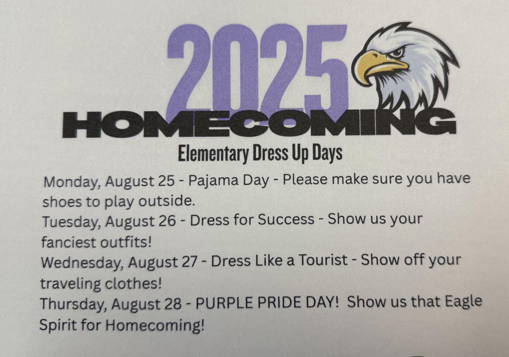Elem Homecoming Week